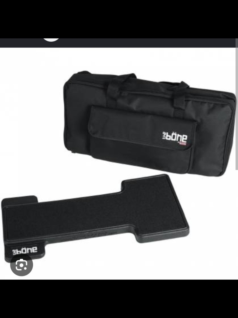 Gator Musical instruments G-BONE Bone Pedal Board with Carry Bag